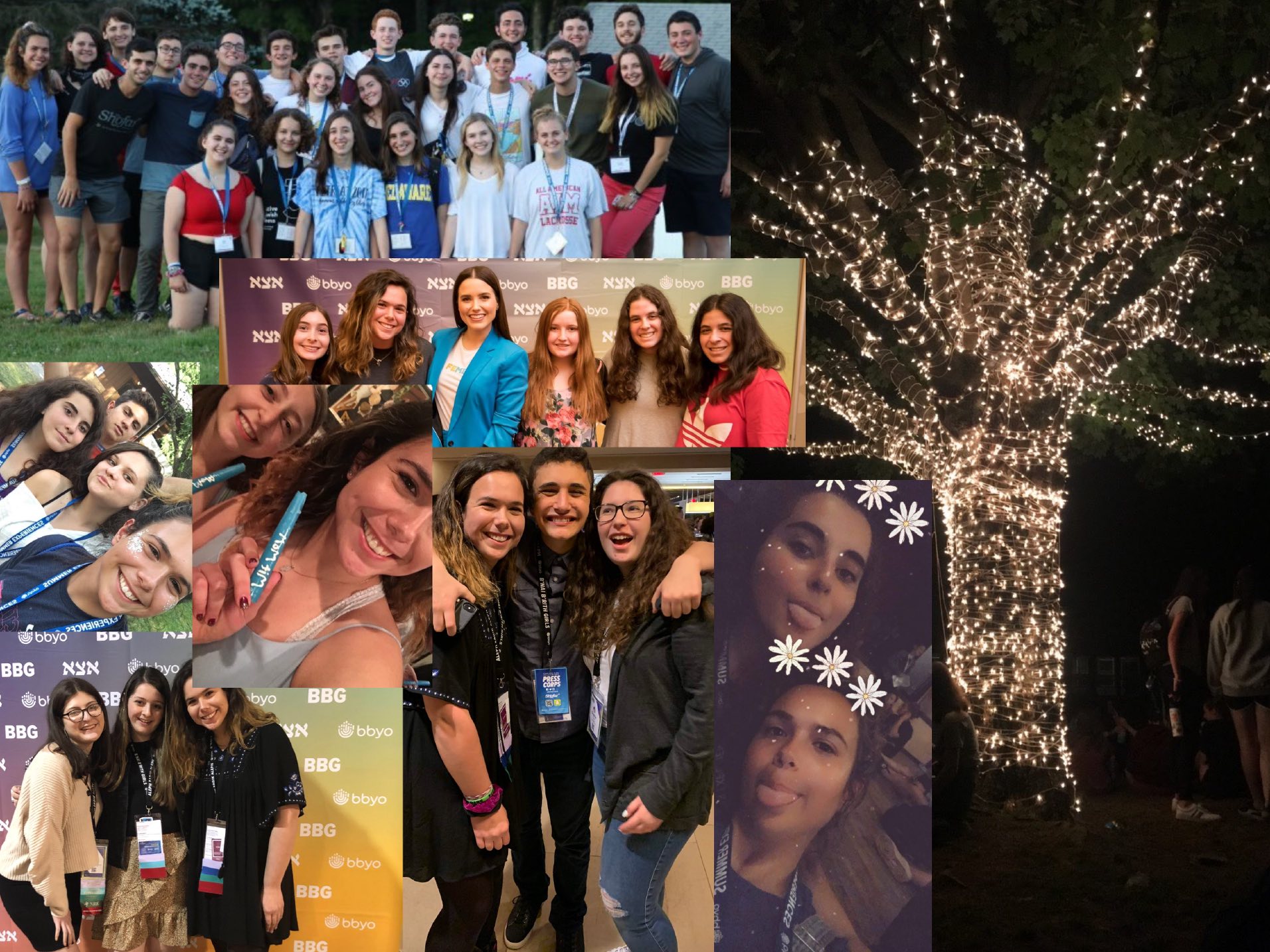 Group of people celebrating on stage