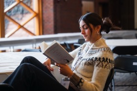 Group of people celebrating on stage