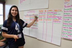 Group of people celebrating on stage