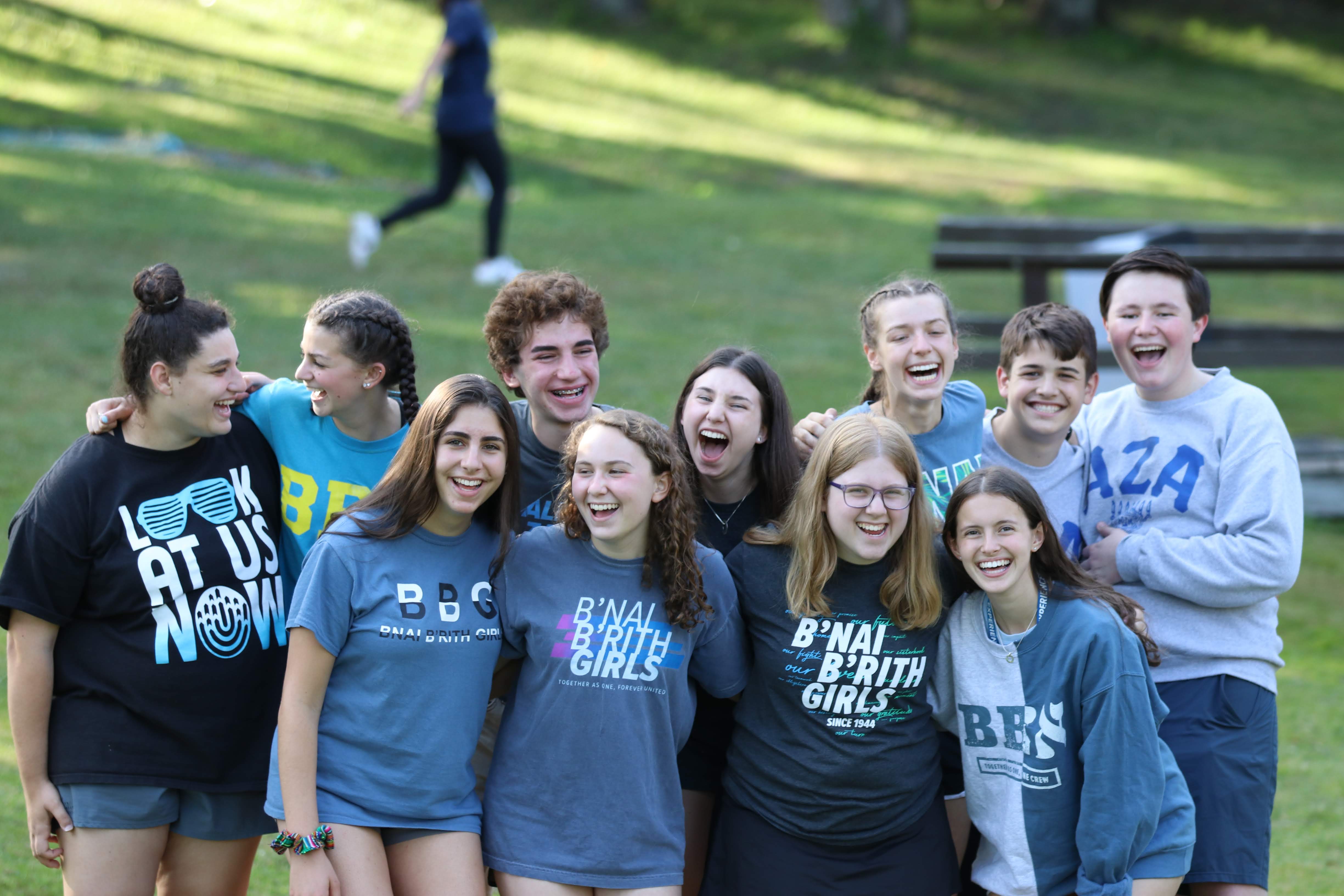Group of people celebrating on stage