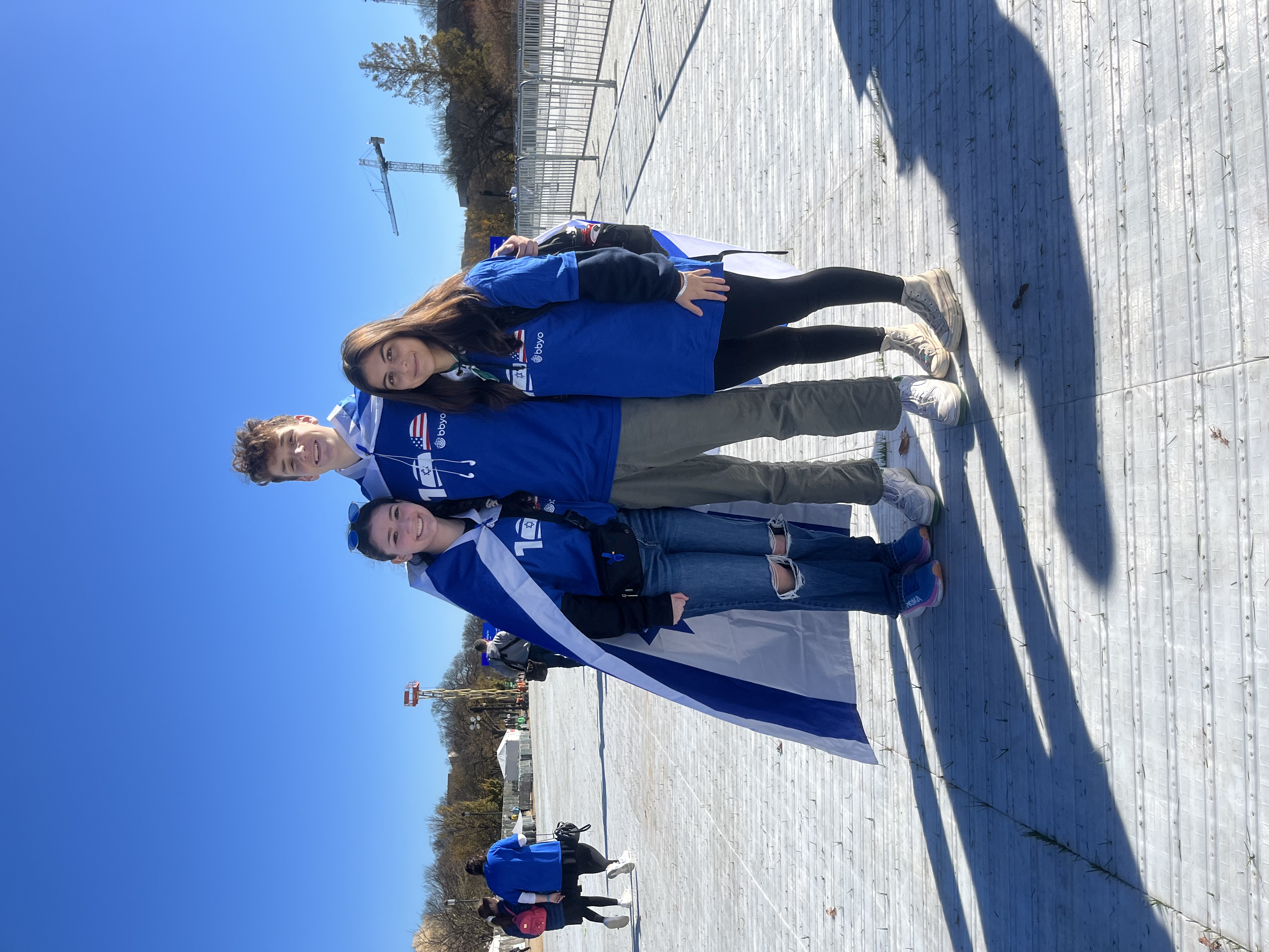 Group of people celebrating on stage