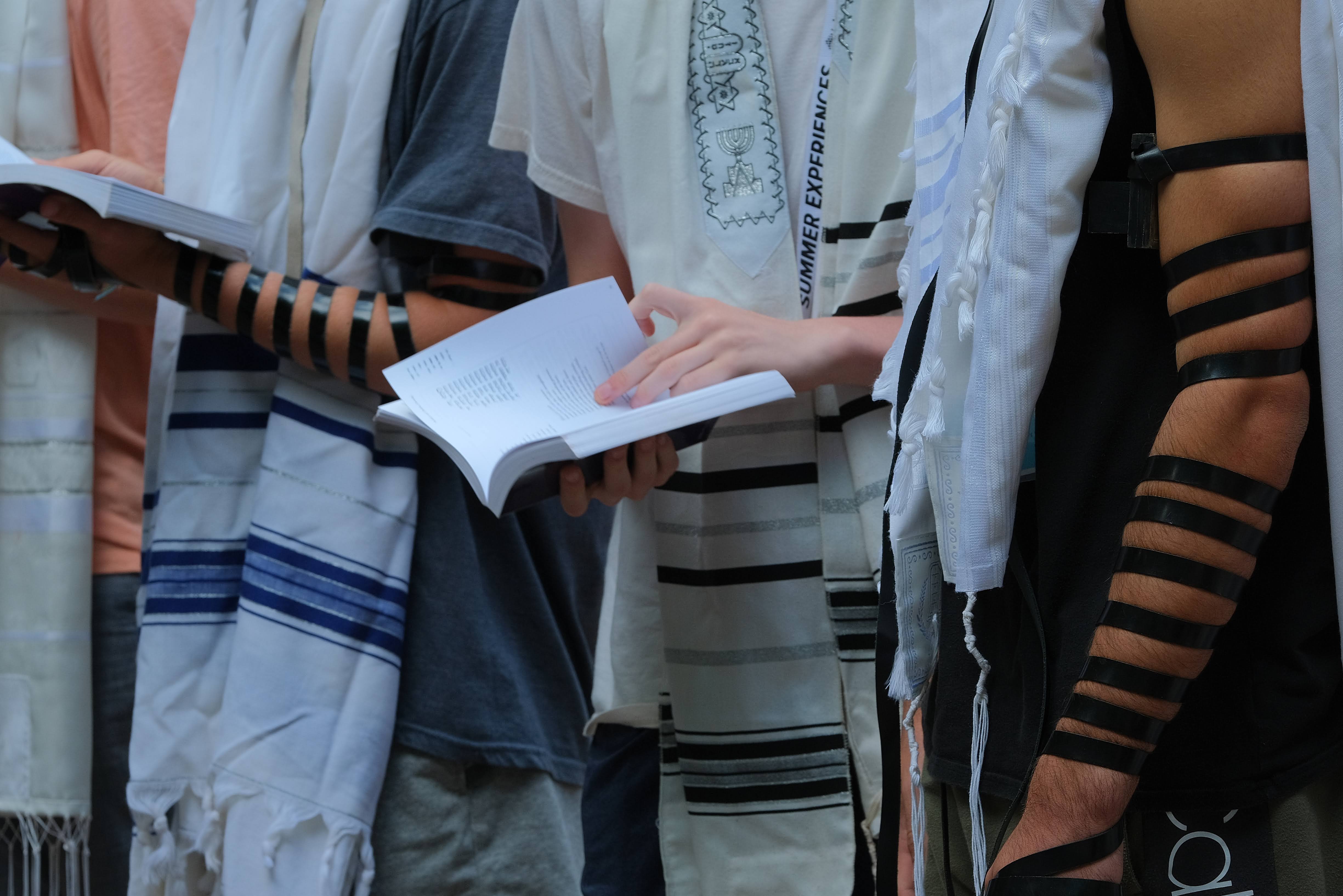 Group of people celebrating on stage