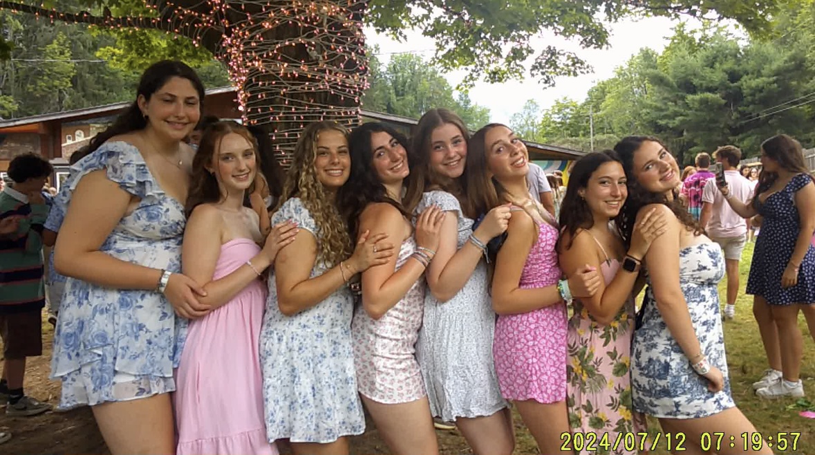 Group of people celebrating on stage