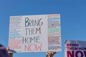 Group of people celebrating on stage