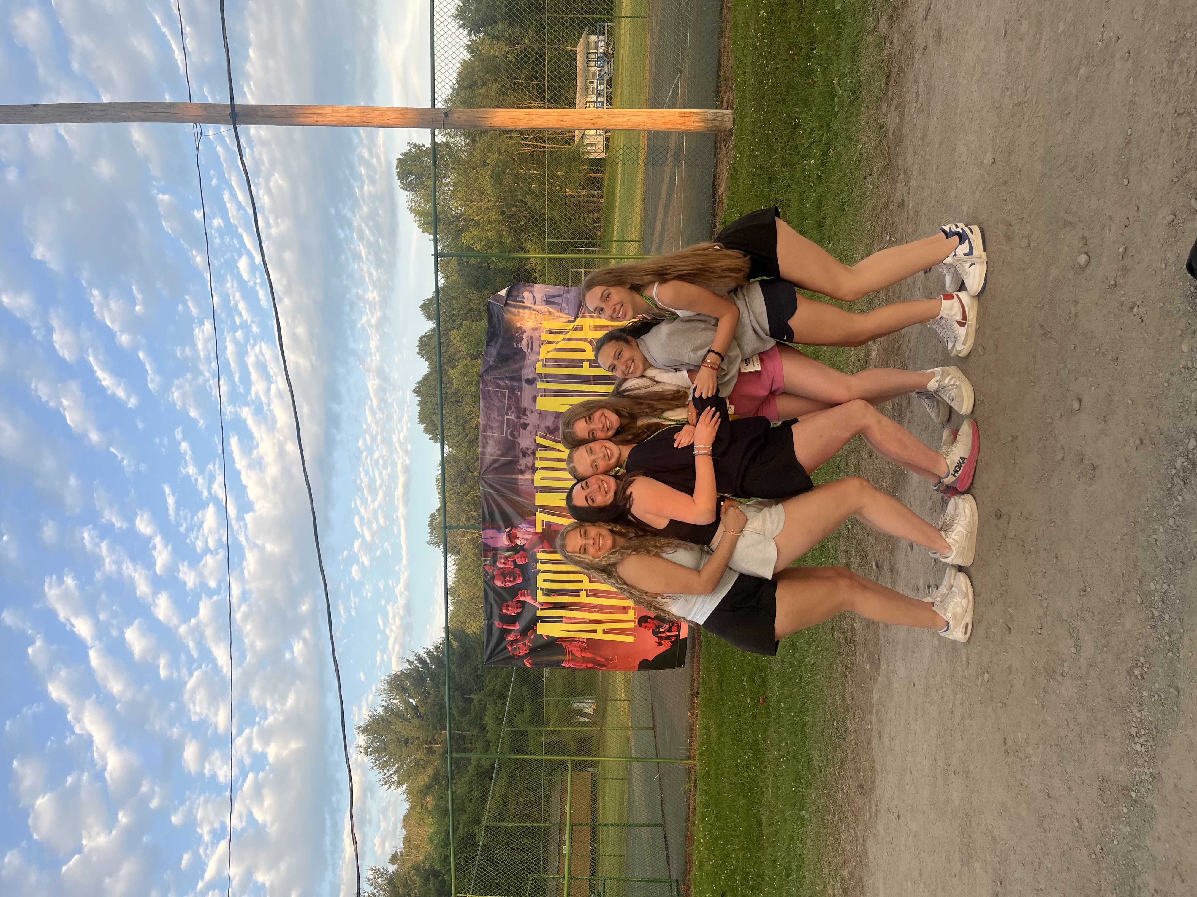 Group of people celebrating on stage