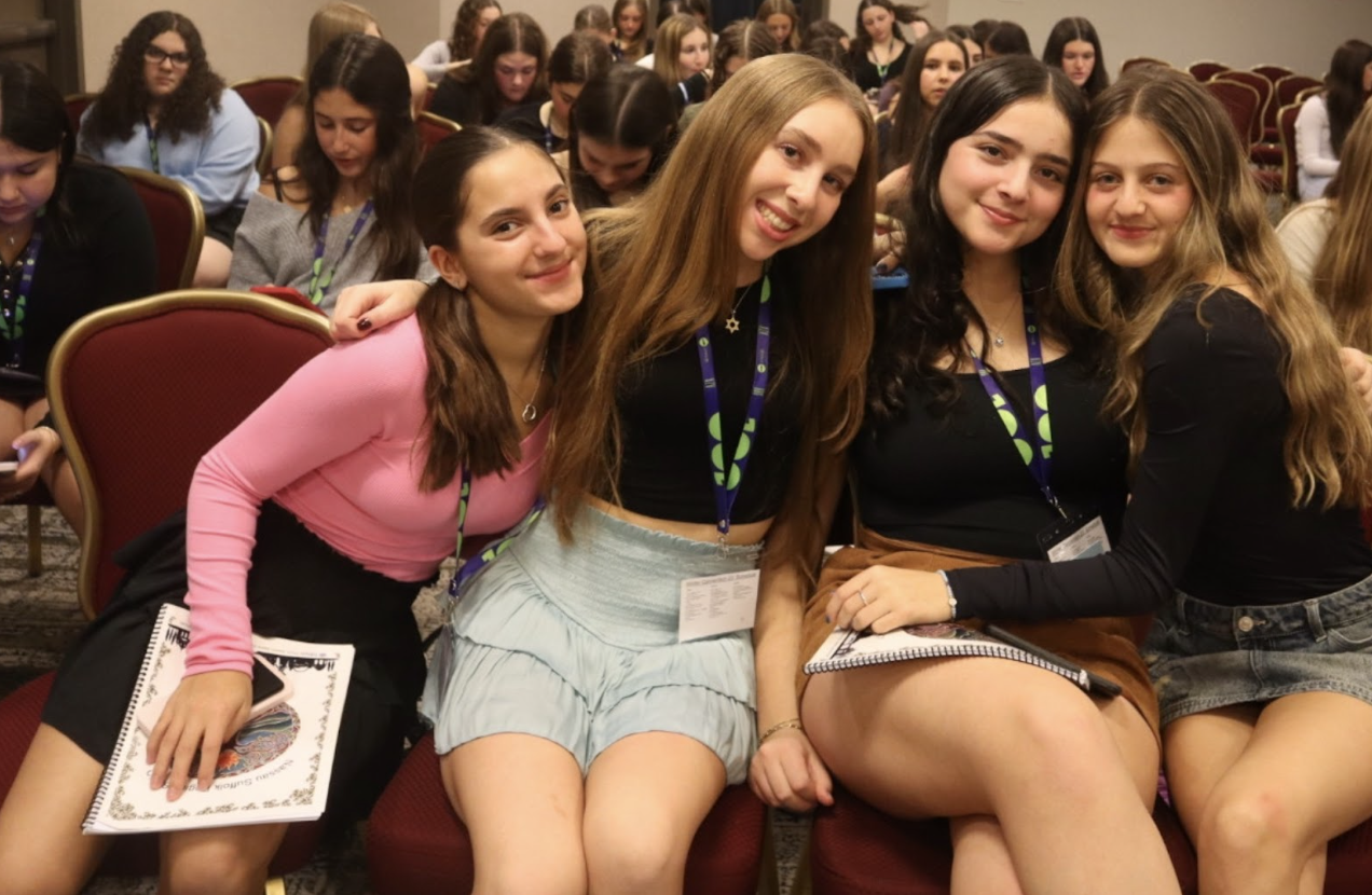 Group of people celebrating on stage