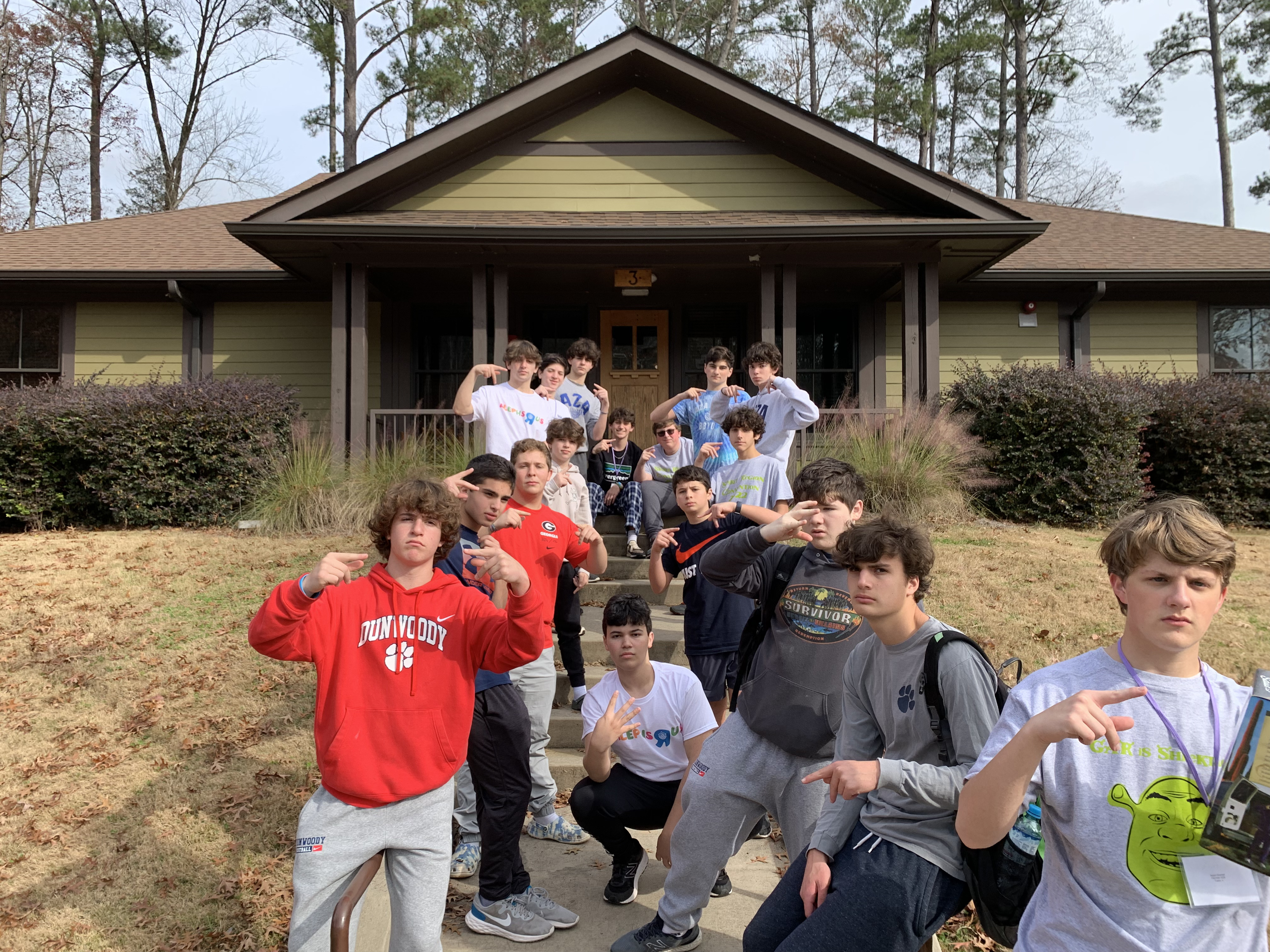 Group of people celebrating on stage