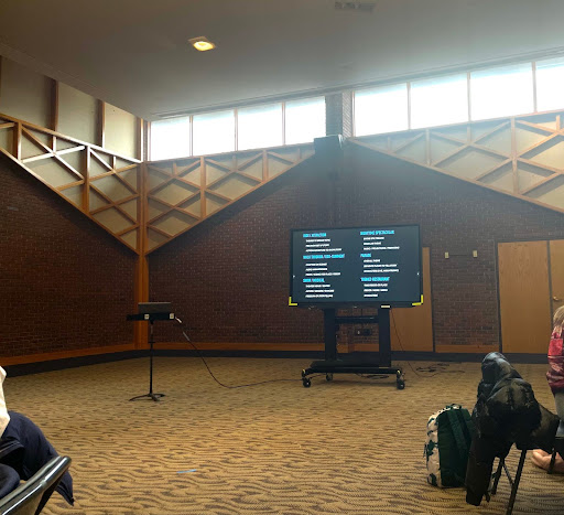 Group of people celebrating on stage