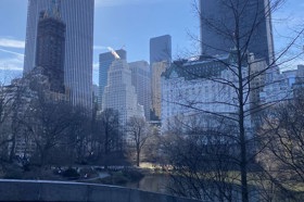 Group of people celebrating on stage