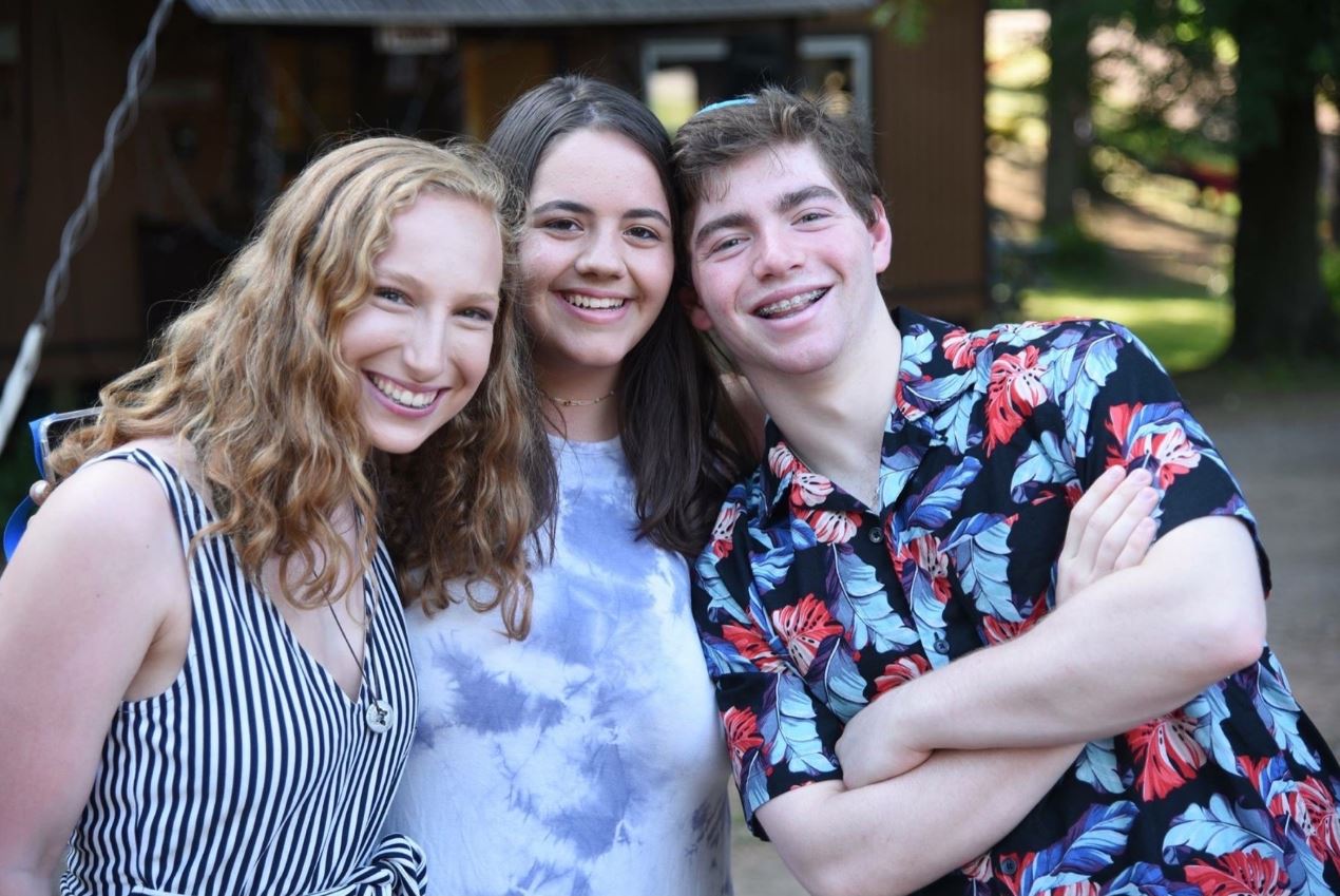 Group of people celebrating on stage