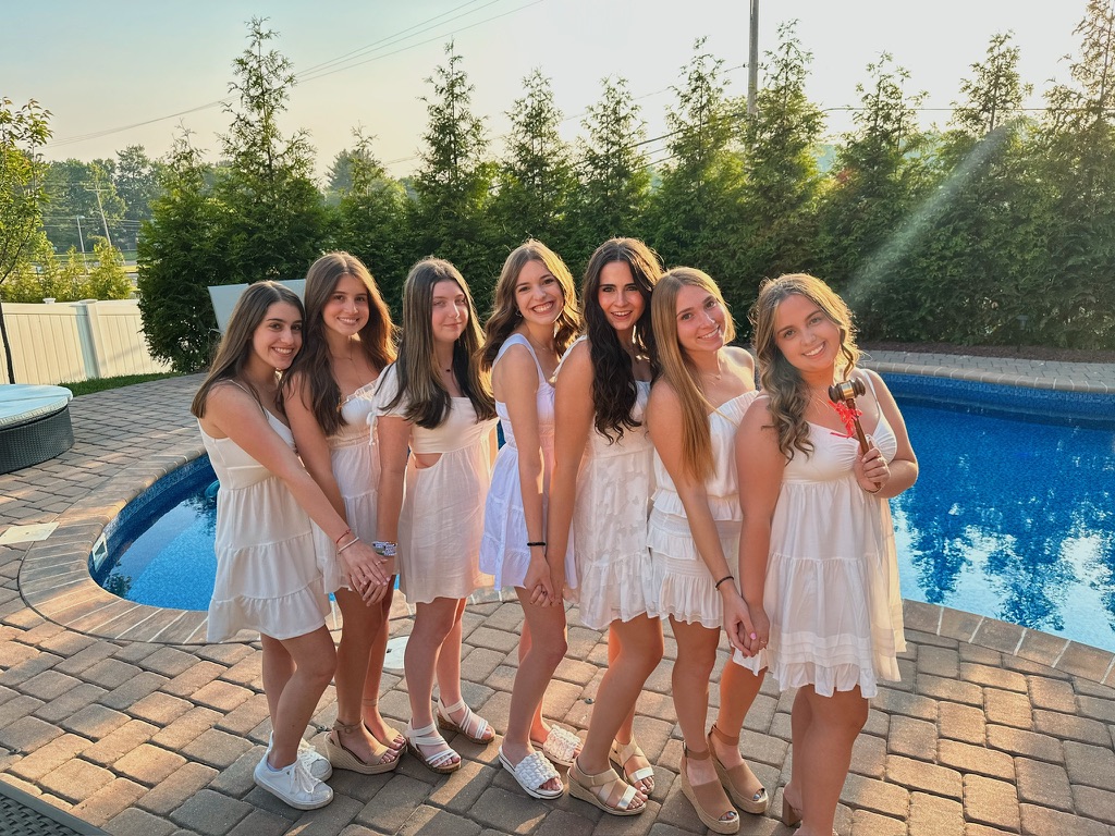 Group of people celebrating on stage