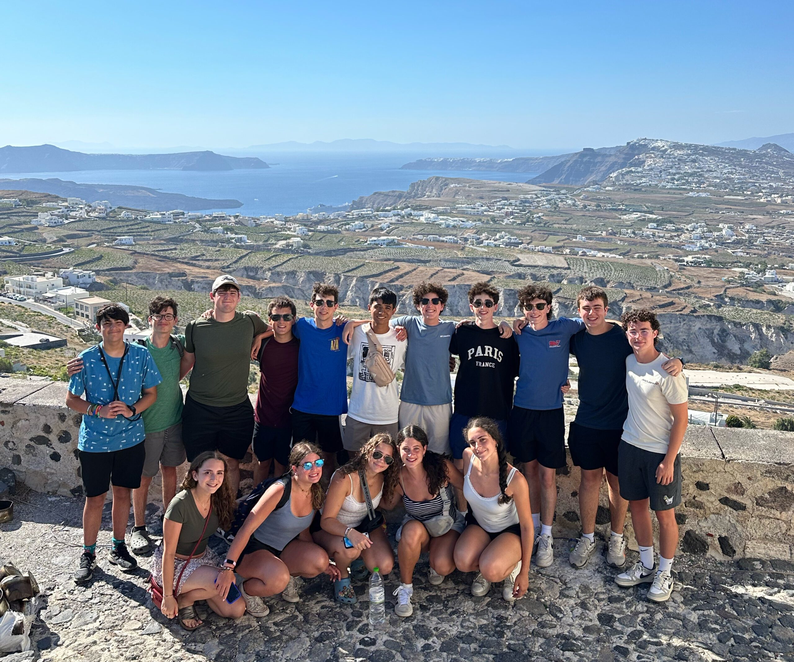 Group of people smiling outdoors