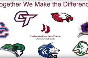 Group of people celebrating on stage