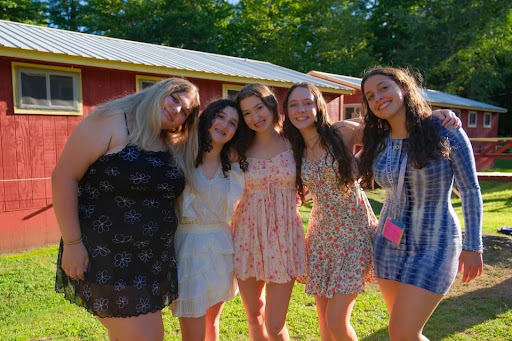 Group of people celebrating on stage