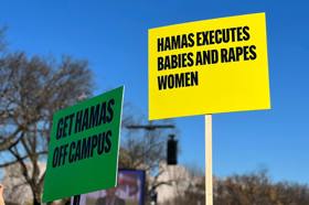 Group of people celebrating on stage