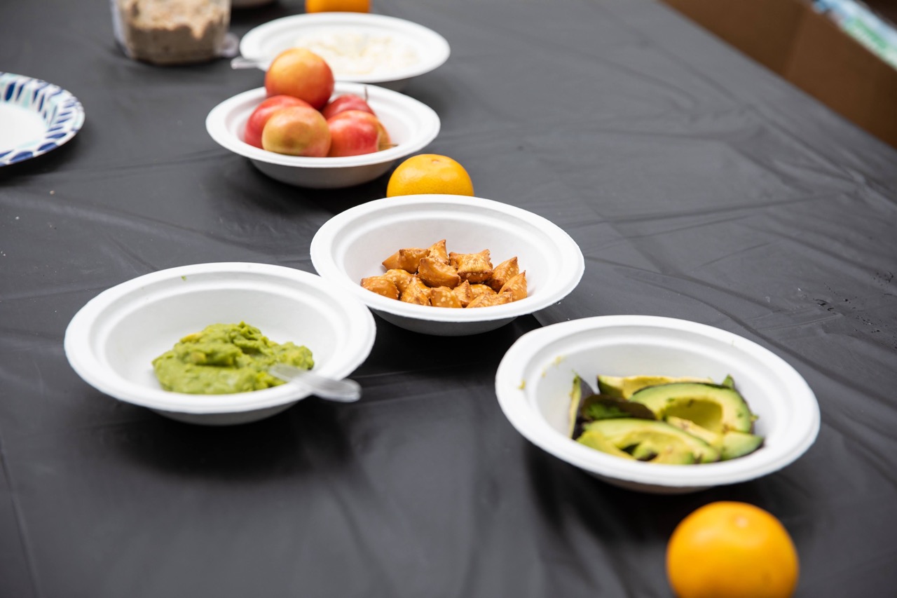 Group of people celebrating on stage