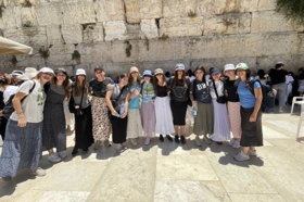Group of people celebrating on stage
