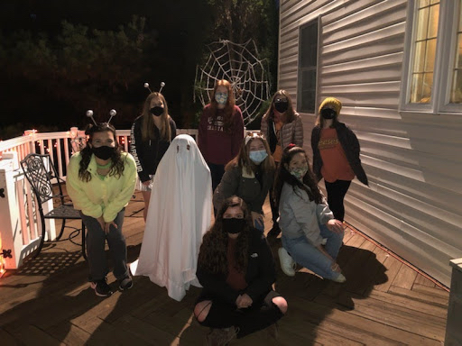 Group of people celebrating on stage