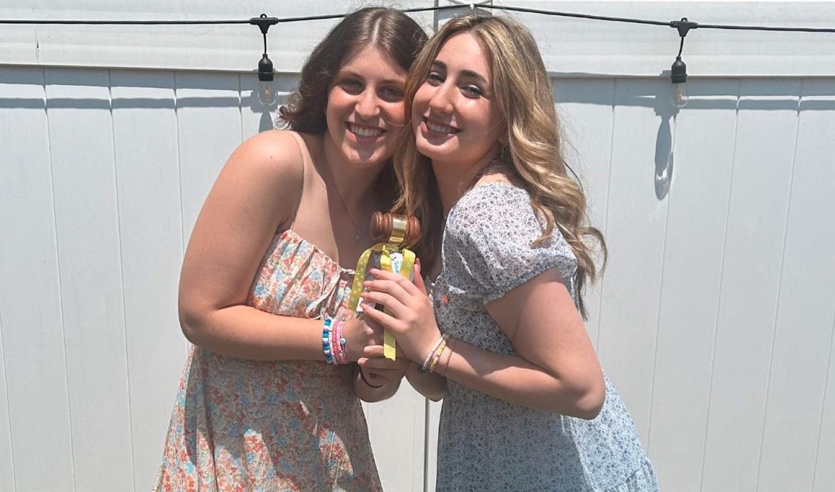 Group of people celebrating on stage