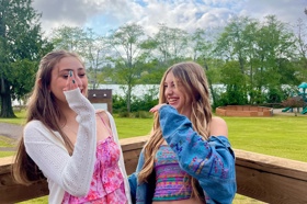 Group of people celebrating on stage