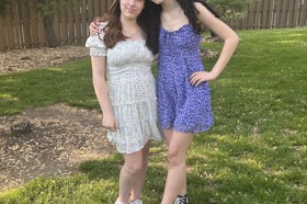 Group of people celebrating on stage