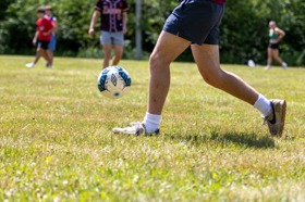 Group of people celebrating on stage
