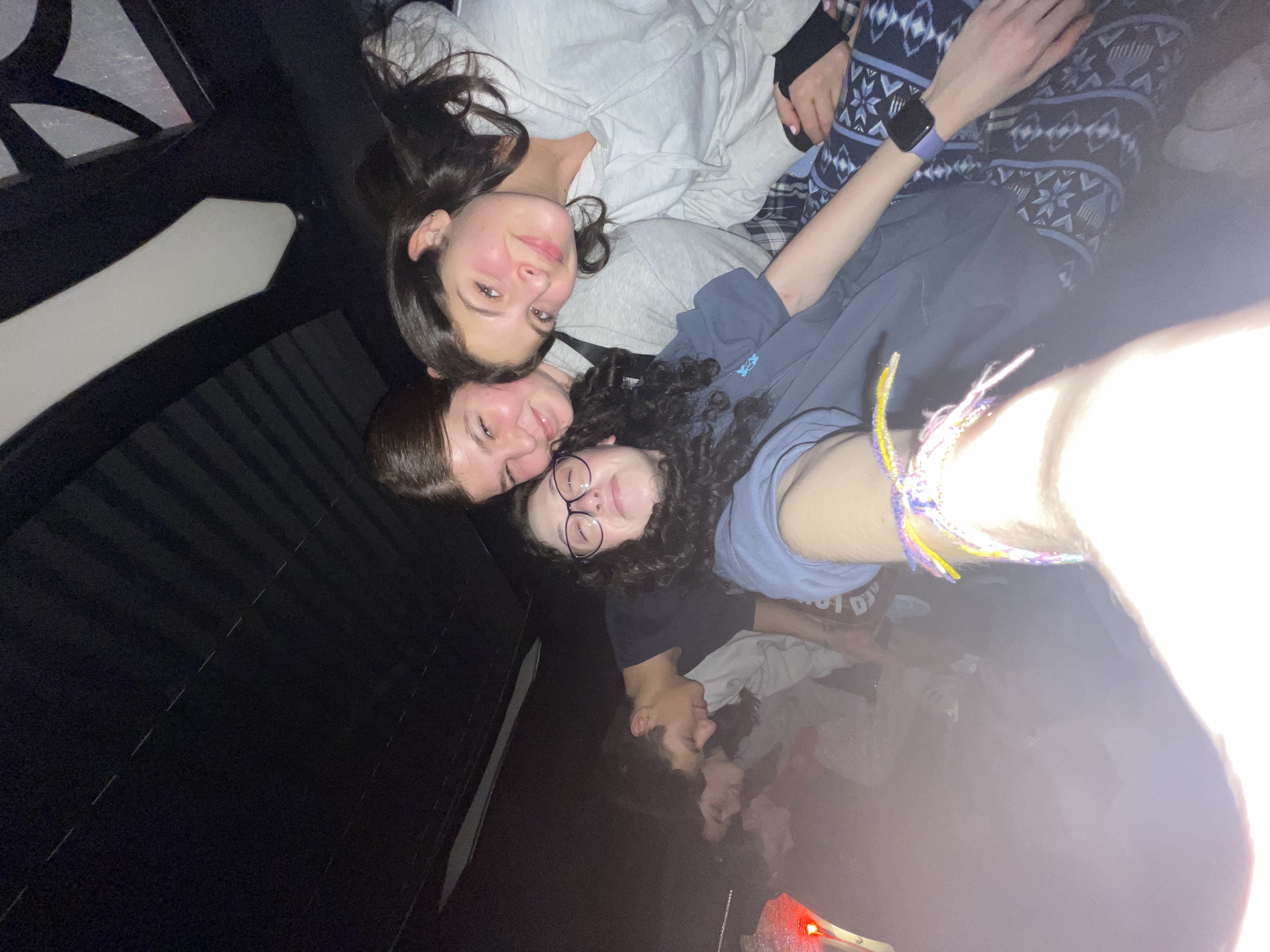 Group of people celebrating on stage